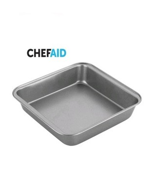 Quadratische Kuchen Backform Silber Stahl Brownie Sandwich Blech