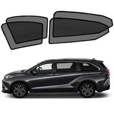 BWEN Magnetic Car Window Sunshade for Toyota Sienna 2021-2025  4 Pack Mesh S...