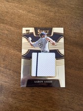 2022 Panini Select - Rookie Jumbo Swatch Aaron Ashby #RJS-AA Holo Prizm /250 