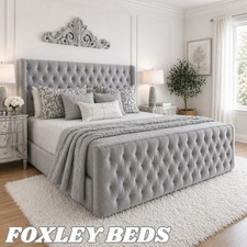 CHESTERFIELD OXFORD QUEEN REGAL BED FRAME DOUBLE,KING,SUPER KING SIZE/MATTRESS