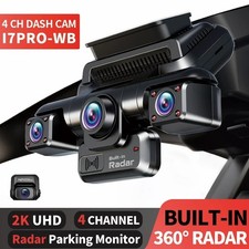 4CH Dash Cam i7pro Front 4K/2K+3*1080P for Ca...