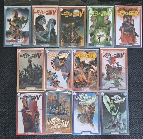 DC VS VAMPIRES WORLD WAR V 1 2 3 4 5 6 7 8 9 10 11 12 + DARKNESS & LIGHT NM 1-12