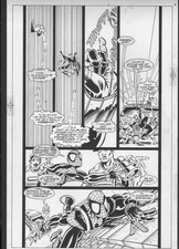 SPIDER-MAN! VENOM! SPIDEY IN EVERY PANEL! JOE ST.PIERRE! ORIGINAL ART!
