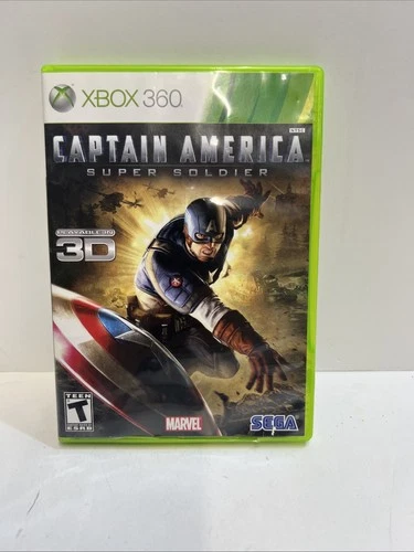 Captain America: Super Soldier Microsoft Xbox 360 Complete w/ Manual CIB