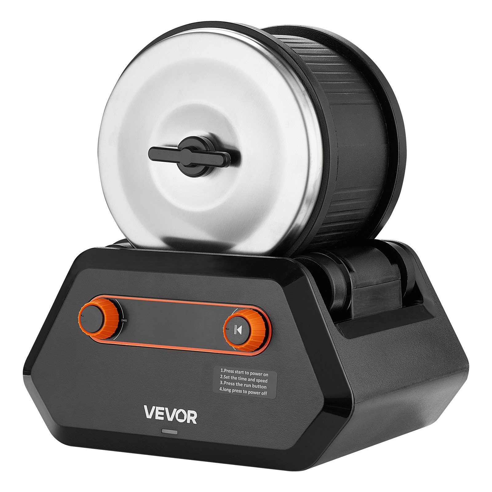 VEVOR Rock Tumbler Kit 3lbs Rock Polisher with Rough Gemstones Polishing Grits — image 10