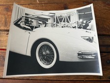 Original 1958 New York Auto Show Photo - Jaguar Xk150 Roadster - Rare Debut Original 1958 New York Auto Show Photo - Jaguar Xk150 Roadster - Rare Debut