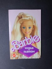 Vintage 1987 Mattel Barbie World of Fashion Catalog
