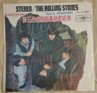 rare The Rolling Stones - Vol. 5 LP Taiwan pressing on First Record red vinyl