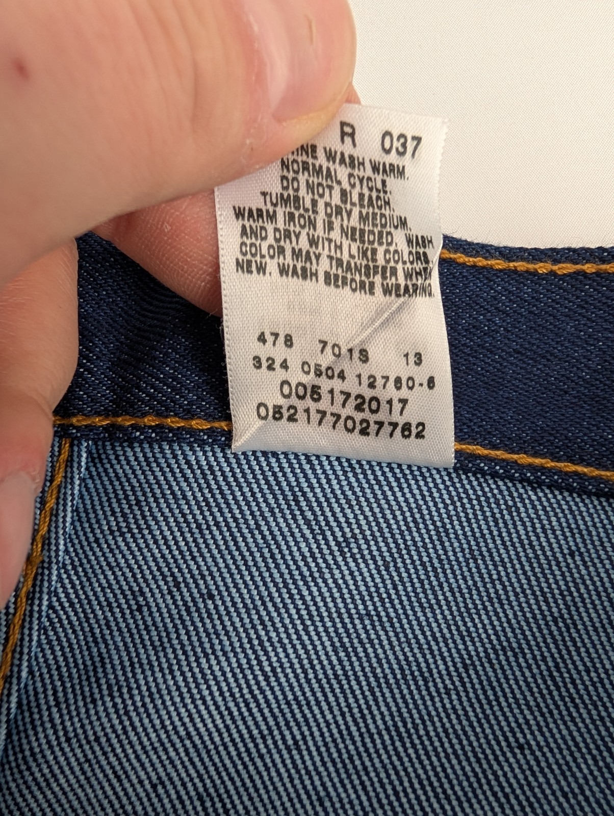 Men's 36x30 Vintage Levis Deadstock 517 Bootcut Jeans Raw Denim Y2K Levi's 2004 thumbnail 9