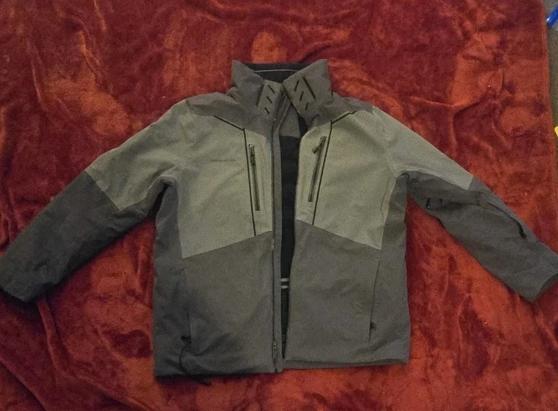 Obermeyer Fusion Series Ski Jacket , gray men XL - Image 2 of 4