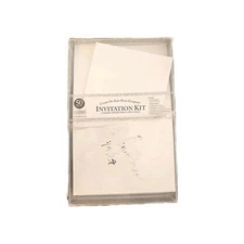 Gartner Studios Swirl Wedding Invitation Kit, Pearl, 50-Count  (READ)