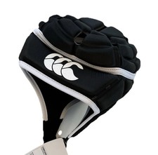 Image of Canterbury Core Rugby Padded Headguard Black Small Youths XXS New!