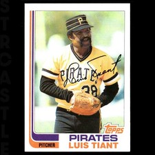 1982 Topps Luis Tiant  #160 Pittsburgh Pirates ⚾ Baseball Card