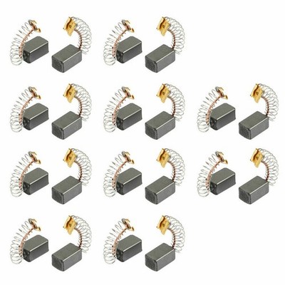 13mm x 7.5mm x 6mm Motor Carbon Brushes 20 Pcs for Generic Electric Motor  KD #x