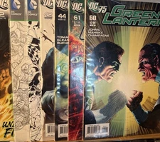 Green Lantern Variant Lot. 7 Variants. Great Price. See Photos Description.