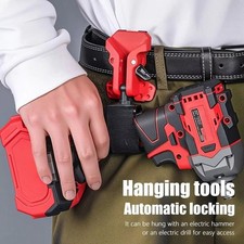 Self-locking Drill Holder Belt Clip Quick Release Tool Holder For Men Waist Bag