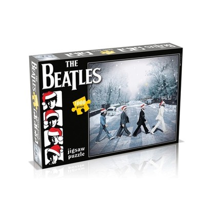The Beatles 1000 Teile Weihnachtspuzzle