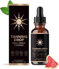2 Sunless Tanning Drops To Drink Drinkable Sunless Tanning Drops Oral Drink 60ml