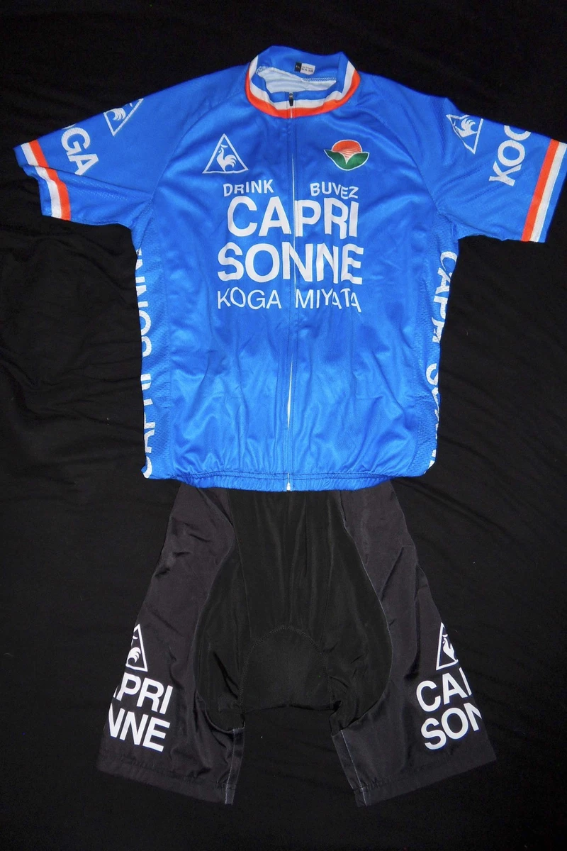 Koga Miyata Capri sol bicicleta de carretera conjunto de camiseta y pantalones - RETRO
