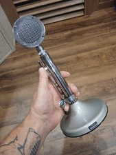 Vintage ASTATIC D-104 8 Pin Lollipop Microphone Heil HC-5 Mod Tested