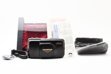 RARE Never used Olympus Mju Zoom Deluxe Black 5 million aniv Film Camera