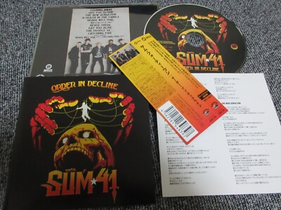 SUM41 / order in decline /JAPAN LTD CD OBI bonus track