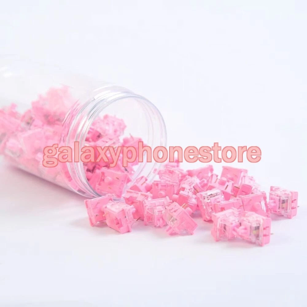 Mechanical Keyboard KTT Rose Switch Liner RGB Transparent Computer Accessories