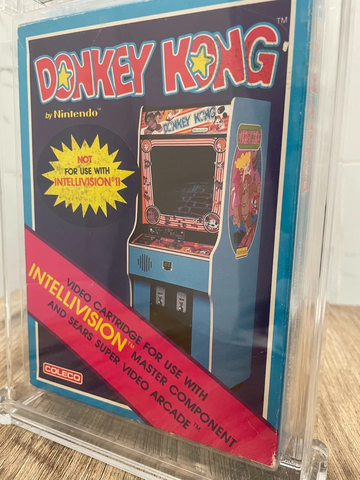 Unopened Donkey Kong Coleco Sealed Video Game! Wata Graded 7.0 1982 Nintendo - Image 2 of 4