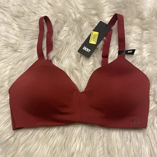 DKNY 32C Bra Red Active Comfort Wireless Back Closure NEW