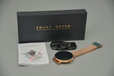 Dünne Smartwatch Männer Frauen 1,3 Zoll Amoled Puls, Blutdruck, Blutsauerstoff