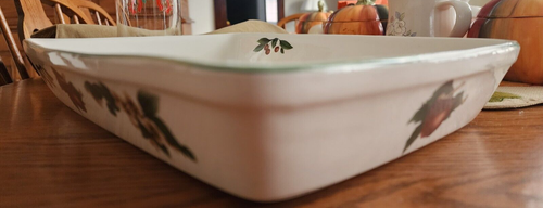 Cade's Cove Casserole Baking Pan 12 1/2" W Rectangular Citation Stoneware Red ! - Picture 16 of 18
