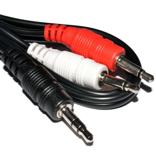 3.5mm Estéreo Jack A Doble Mono 3.5mm Conectores Jack Ofc Audio Cable 2m - Imagen 12 de 12