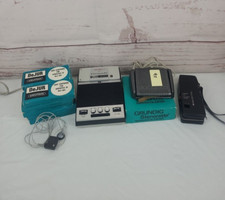 Vintage Grundig Stenorette Versatile V Transcribing Reel To Reel W/ Extras