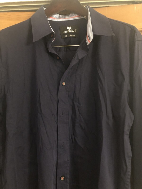 Buttercloth Shirt Men Extra Large Slim Fit Stretch Casual Lot of 4