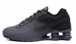nike shox deliver black and white