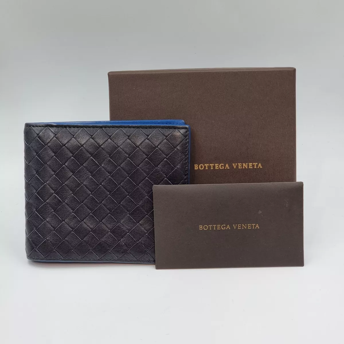 Bottega veneta two tone cheap wallet