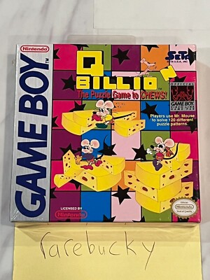 Qbillion (Nintendo Game Boy) for sale online | eBay
