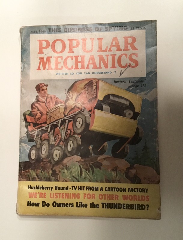 Popular Mechanics magazine Sept. 1960