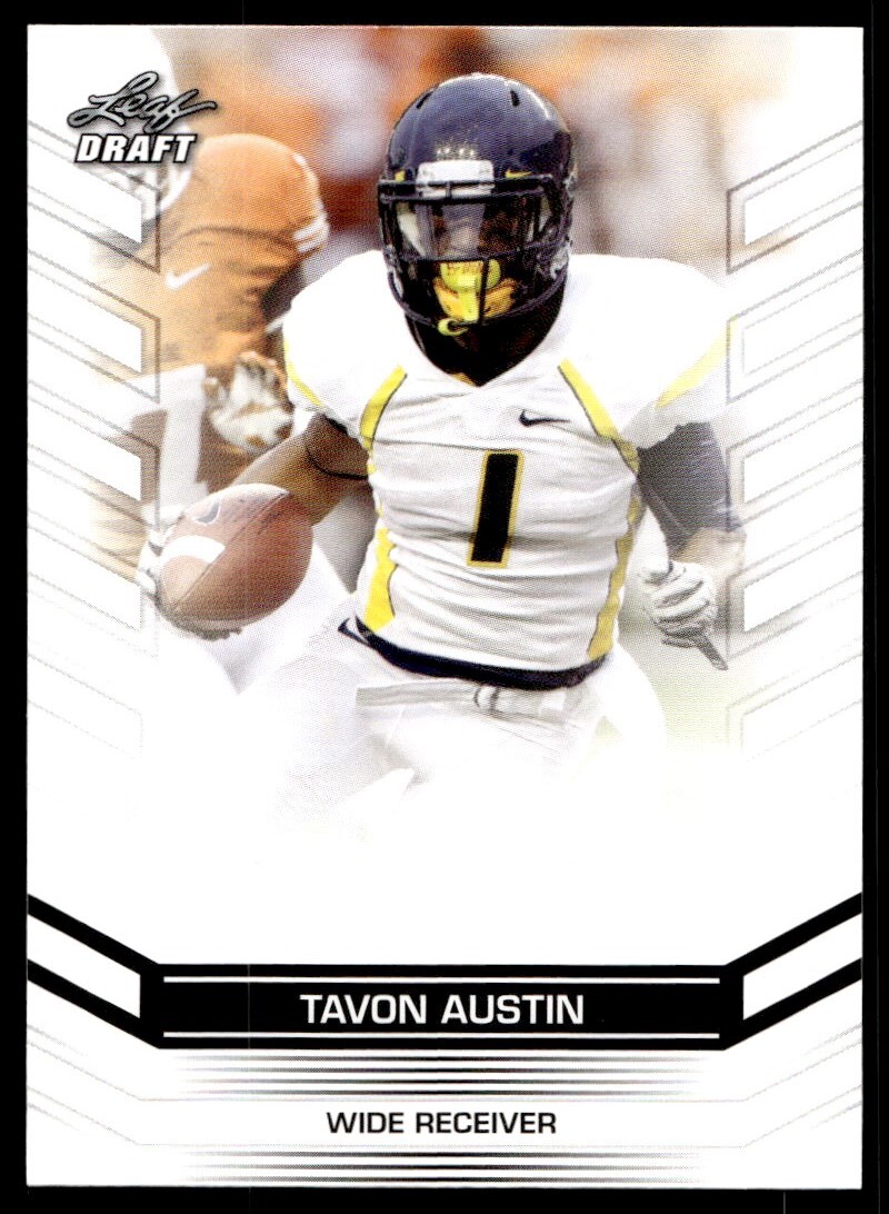 2013 Leaf Draft Tavon Austin Rookie G72 West Virginia Mountaineers #70