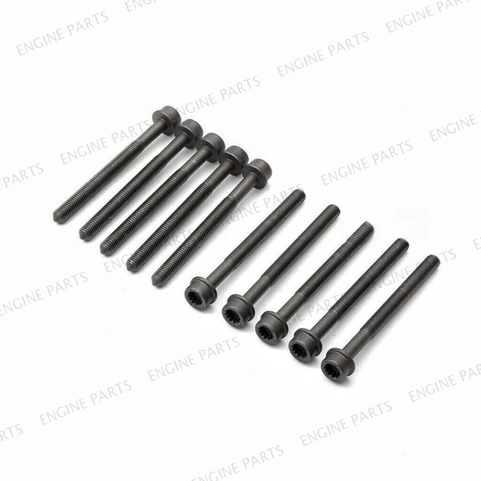 10 piezas pernos de culata para Audi A4 A6 TT VW Jetta Passat Beetle Skoda Octavia Foto 2 de 4