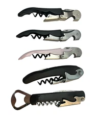 Wine Bottle Opener Multifunction Portable Beer Bottle Corkscrew LOT OF 5