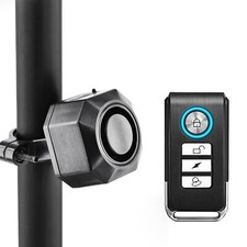 Alarmanlage Vibration Alarm Sirene mit Fernbedienung für Fahrrad Bike Roller NEU