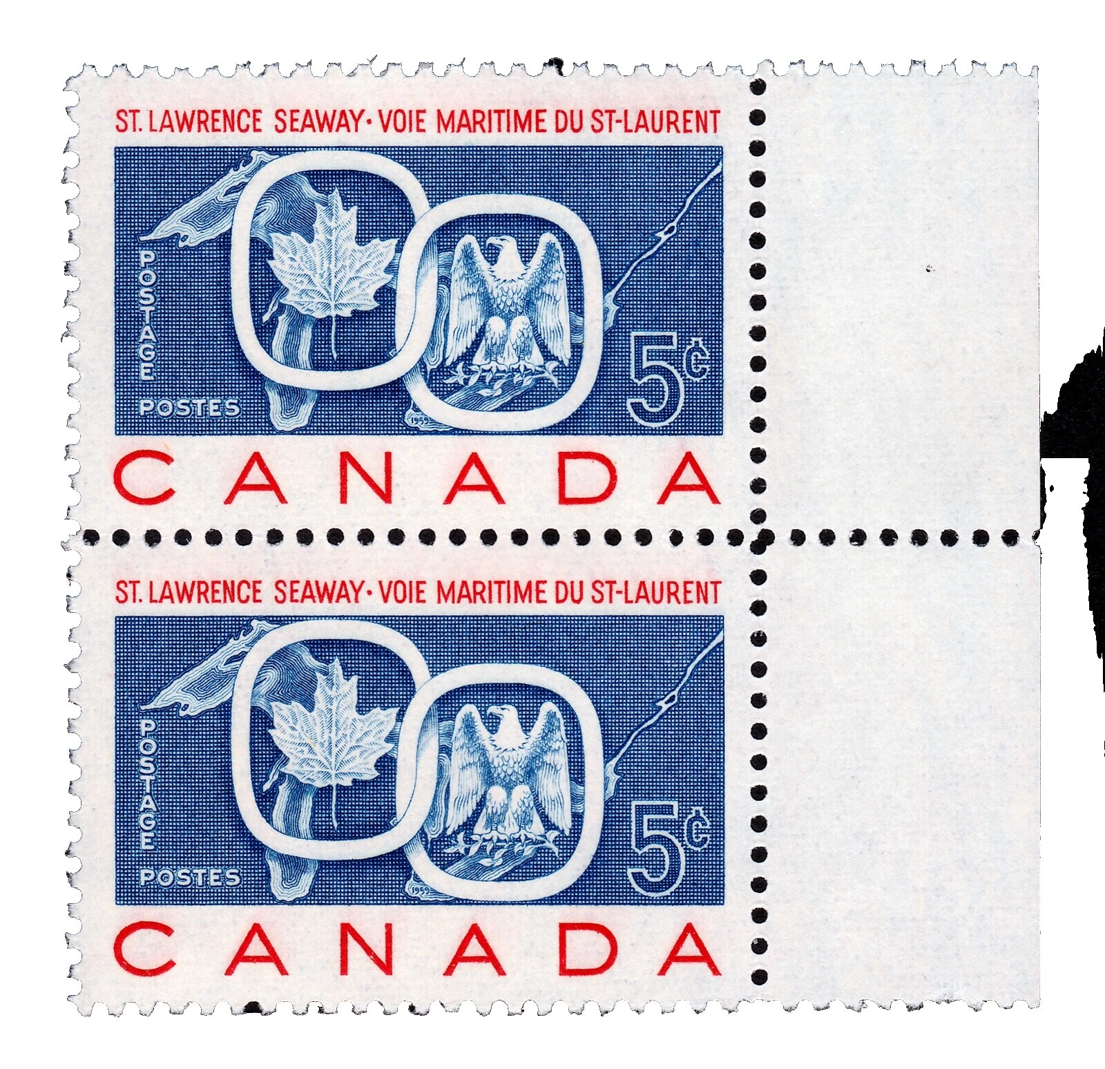 Original Gum Decimal Canadian Stamps