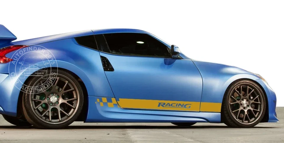 2PCS Car Side Sticker For Nissan 350Z 370Z Z-Cars Fairlady Z33 Z34 Graphic Decal — 第 3/4 张图片