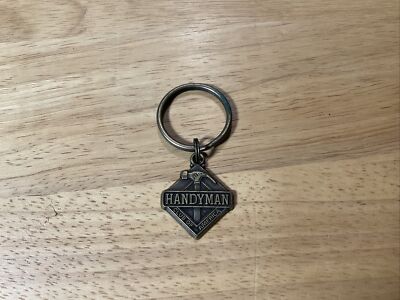 Vintage Handyman Club of America Keychain Fob Key Ring Brass | eBay