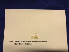 American Flyer Parts - XA9612CRP Upper Reverse Unit Finger #544