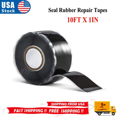 Self Adhesive Tape Waterproof Insulating Bonding Seal Rubber Repair Tapes NEW