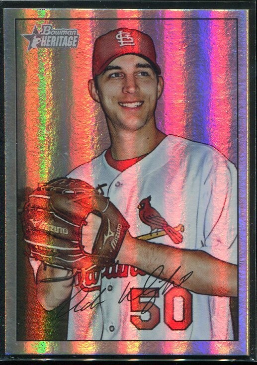 2007 Bowman Heritage - #88 Adam Wainwright St. Louis Cardinals 