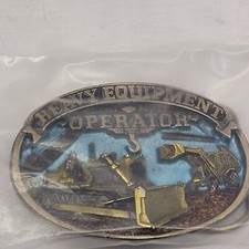 Heavy Equipment Operator Front End Bulldozer 1986 Great American Belt Buckle Co