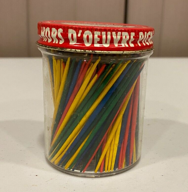 Vintage Advertising Wilton Maine Worlds Fair Hors d’oeuvre Picks Toothpicks Jar eBay